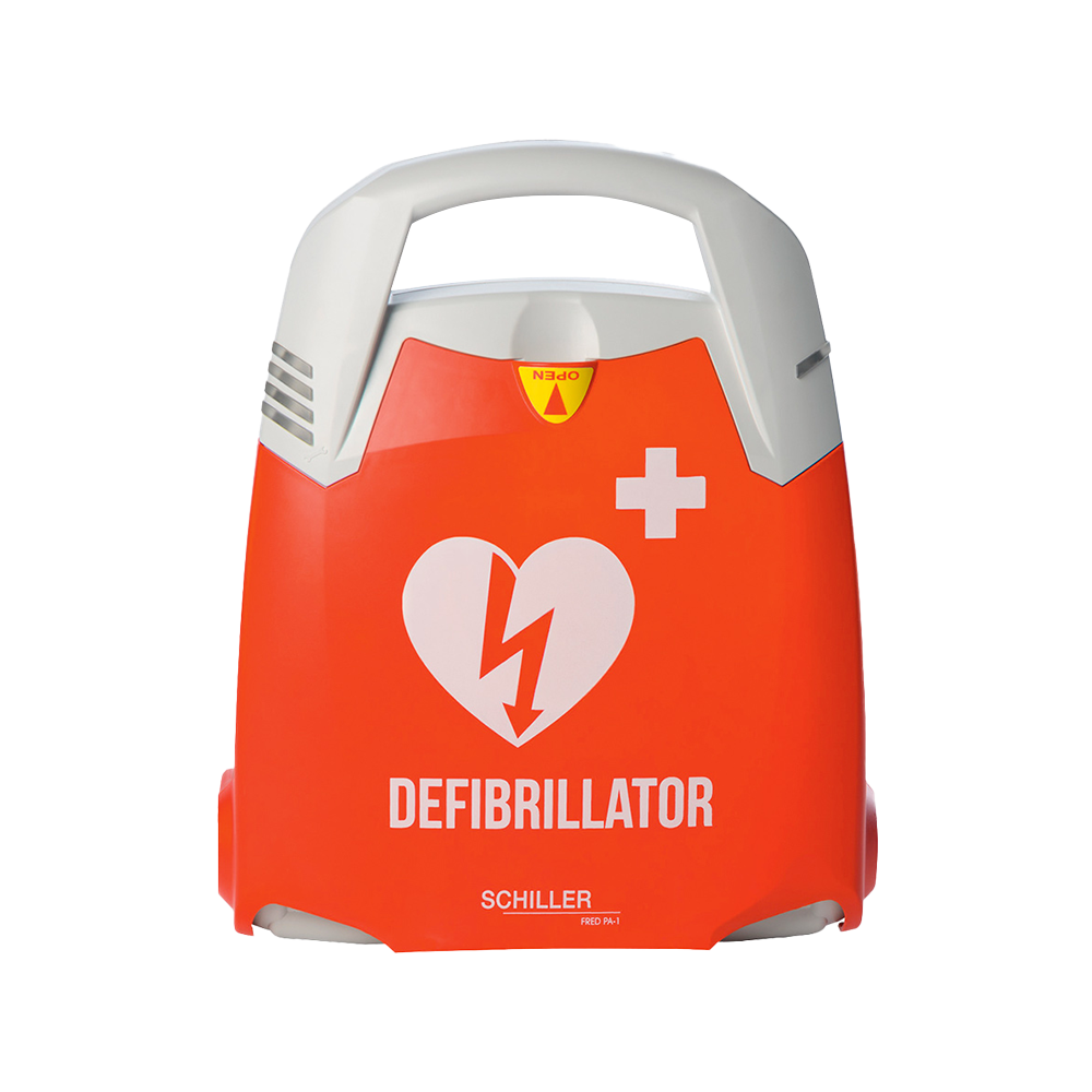 Schiller FRED PA-1 Defibrillator mit Sprachanweisung und Piktogramm Schiller FRED PA-1