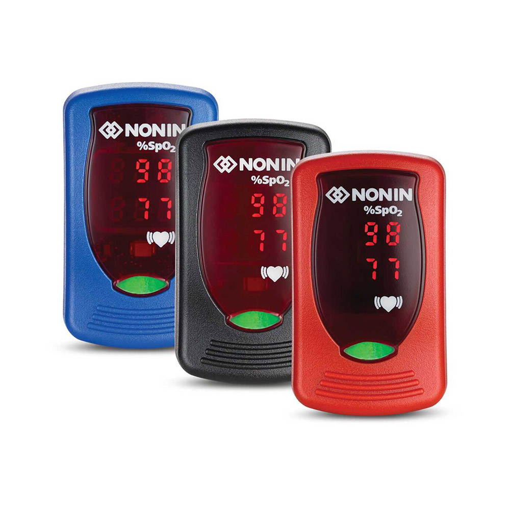 Pulsoximeter in verschiedenen Farben  NONIN Onyx Vantage 9590 Fingerpulsoximeter