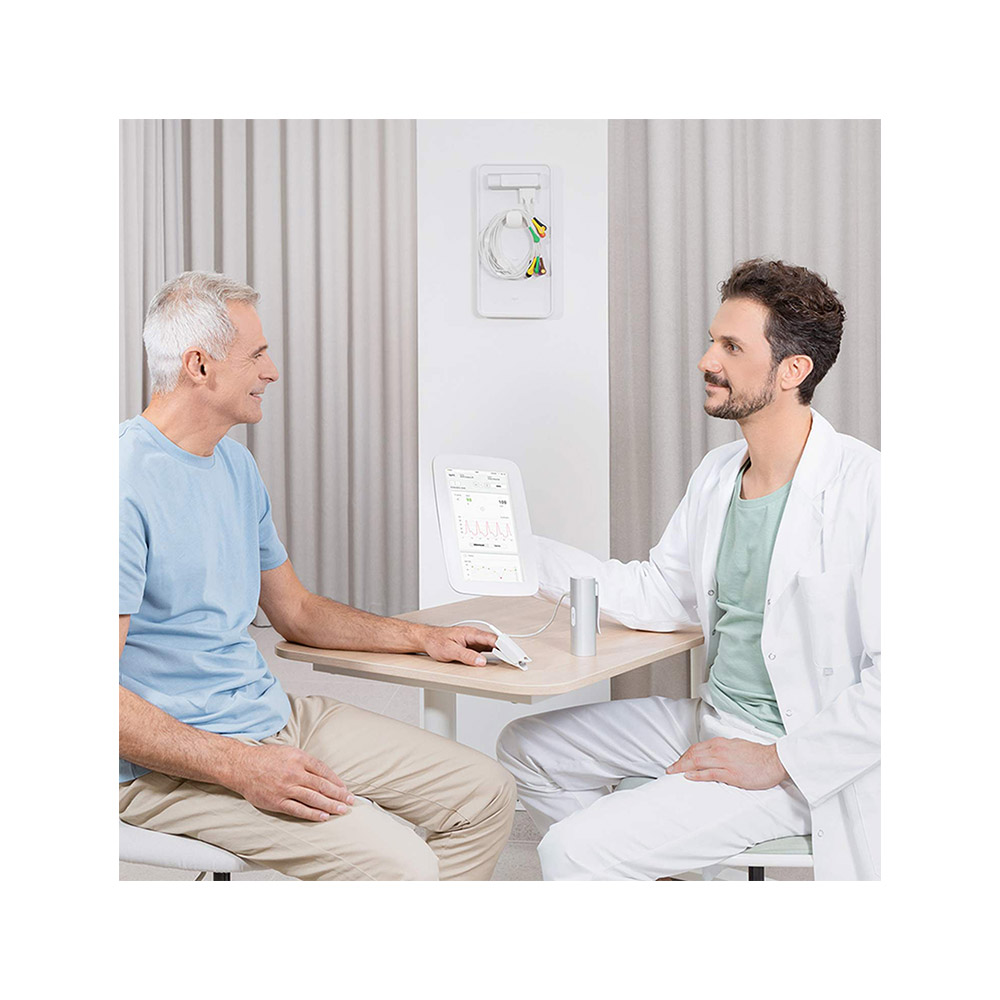 Flexibles, intuitiv bedienbares Tablet, das sich individuell mit anderen Diagnostikmodulen erweitern lässt MESI mTablet SpO2