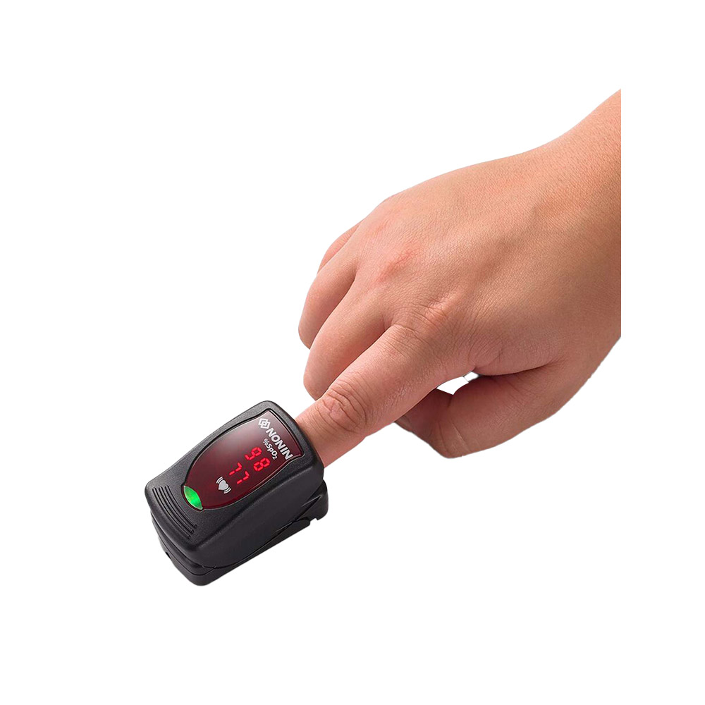Liefert präzise Messergebnisse selbst bei Bewegung oder niedriger Perfusion NONIN Onyx Vantage 9590 Fingerpulsoximeter