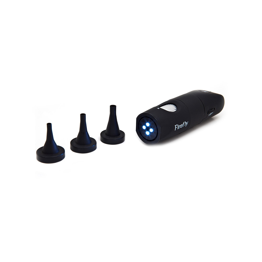 Lieferung mit passenden Ohrtrichtern in den Größen 3mm, 4mm und 5mm Firefly DE570 W-LAN HD Digital-Otoskop