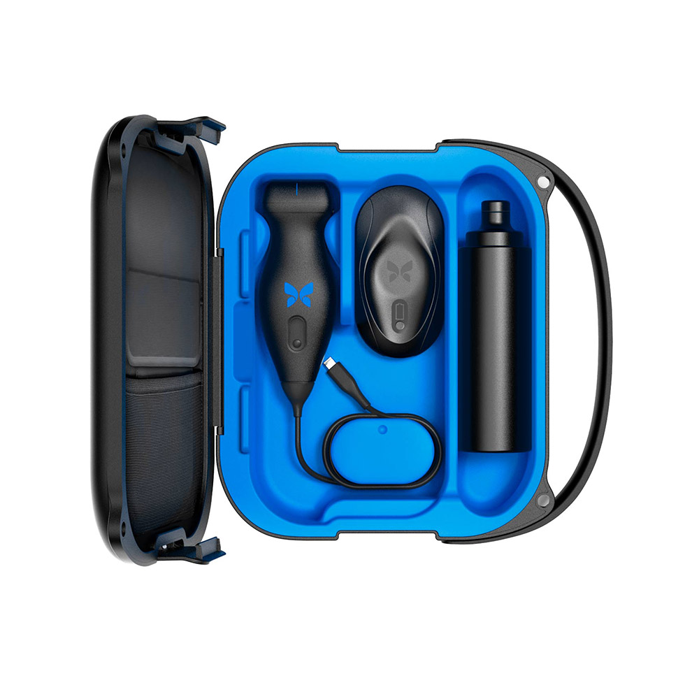 Ausreichend Stauraum für weiteres Zubehör Transportcase für Butterfly iQ+