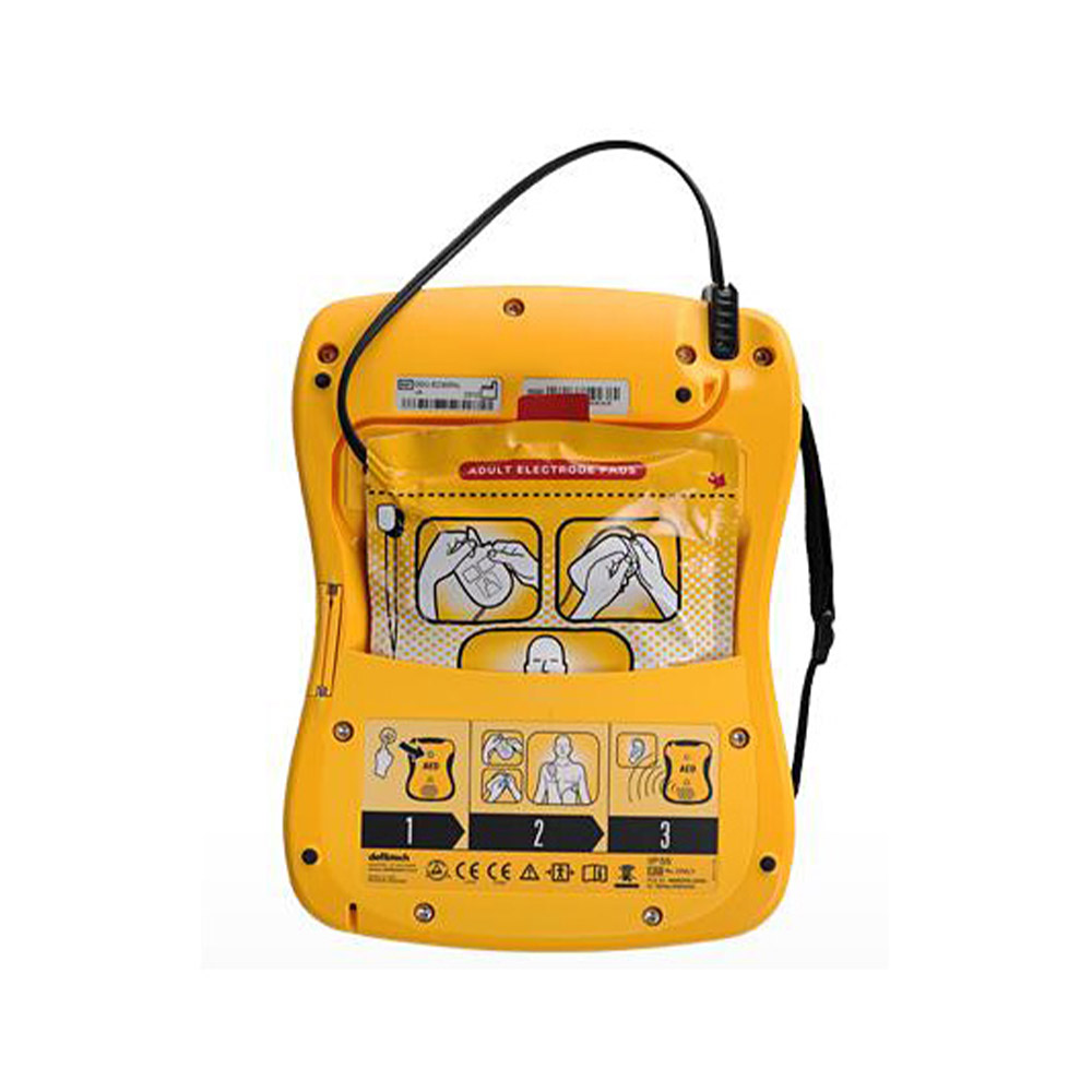 Erkennt automatisch, ob Kinder- oder Erwachsenen-Pads angeschlossen sind AED LifeLine View Defibrillator