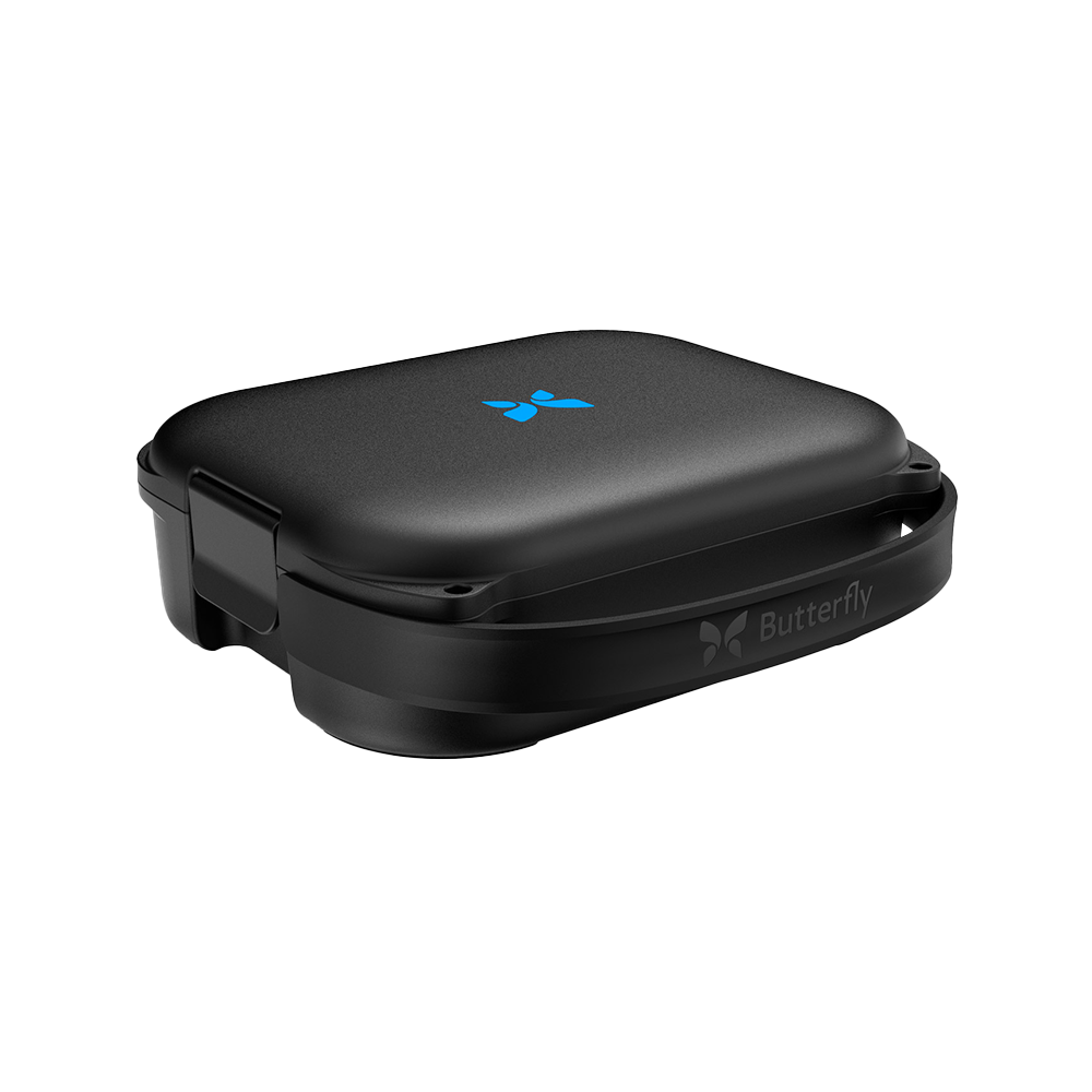 Robuster Hartschalenkoffer mit Tragegriff Transportcase für Butterfly iQ+