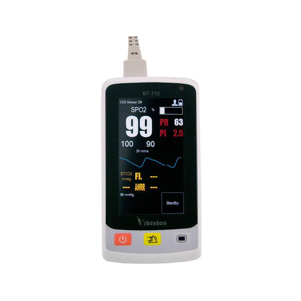 Bistos Pulsoximeter BT-710 mit4,3 Zoll Touchscreen-Display Bistos BT 710 Pulsoximeter