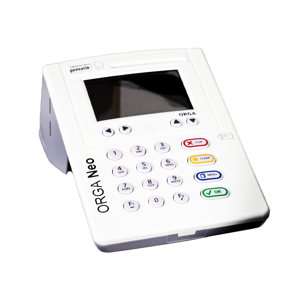 Schneller Datenaustausch & max. Datensicherheit ORGA Neo Kartenlesegerät