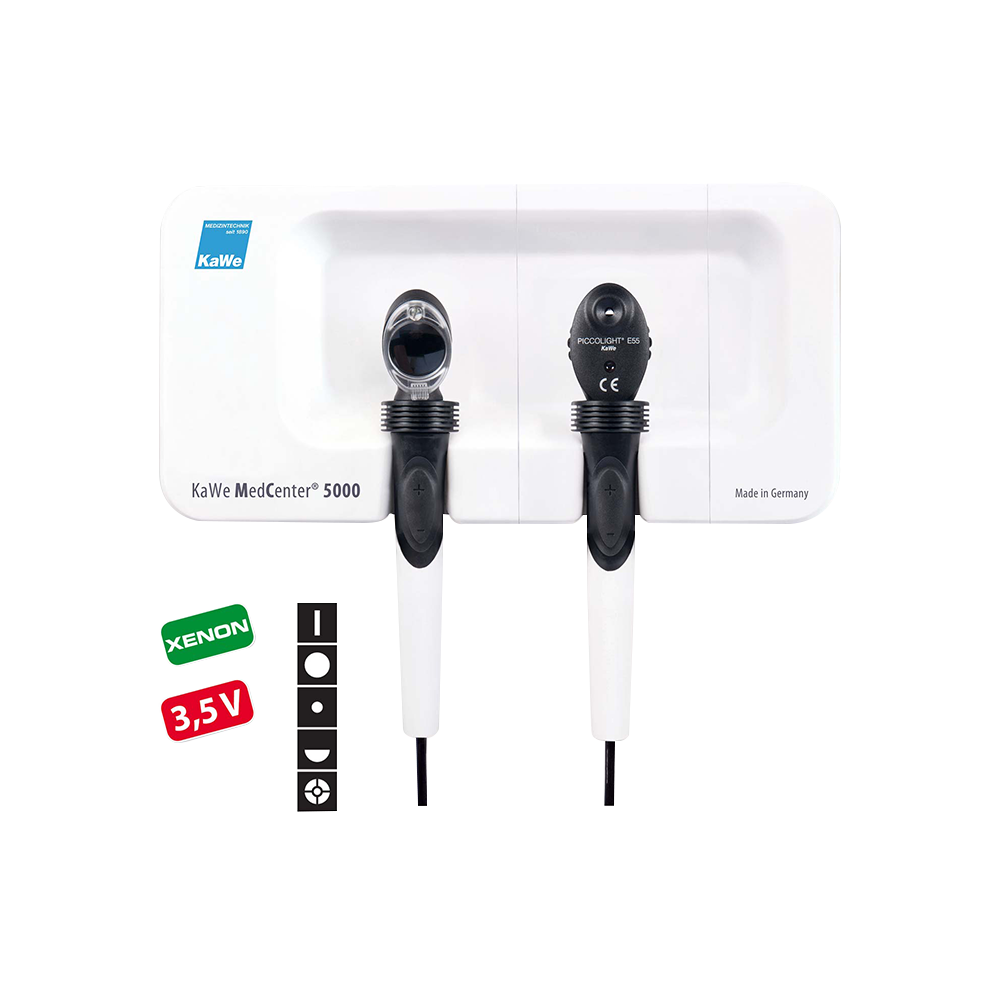 KaWe MedCenter 5000 Set, bestehend aus dem Grund- und Ausbaumodul mit 2 Griffen und 2 Köpfen KaWe MedCenter 5000 Set 1