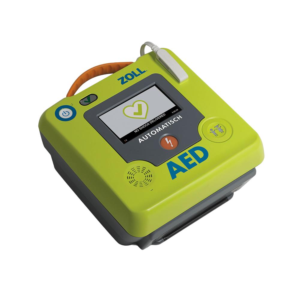 Großer, gut ablesbarer LCD-Touchscreen mit Textaufforderungen ZOLL AED 3™ Defibrillator
