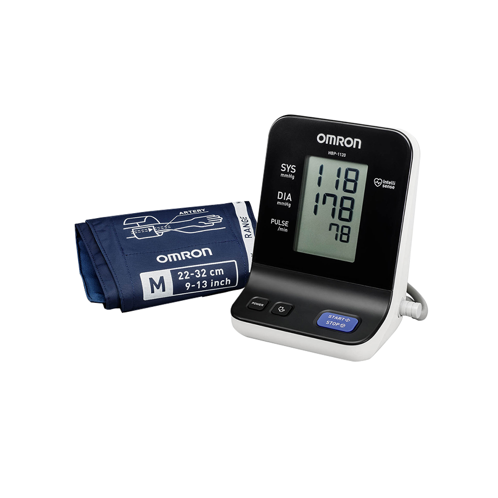 Vollautomatisches Blutdruckmessgerät für den Oberarm OMRON HBP-1120 Blutdruckmessgerät