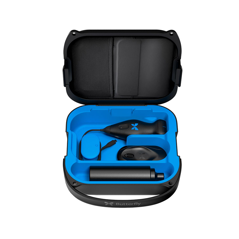 Innenraum mit Silikon ausgekleidet Transportcase für Butterfly iQ+